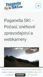 Mobile Screenshot of paganella.cz